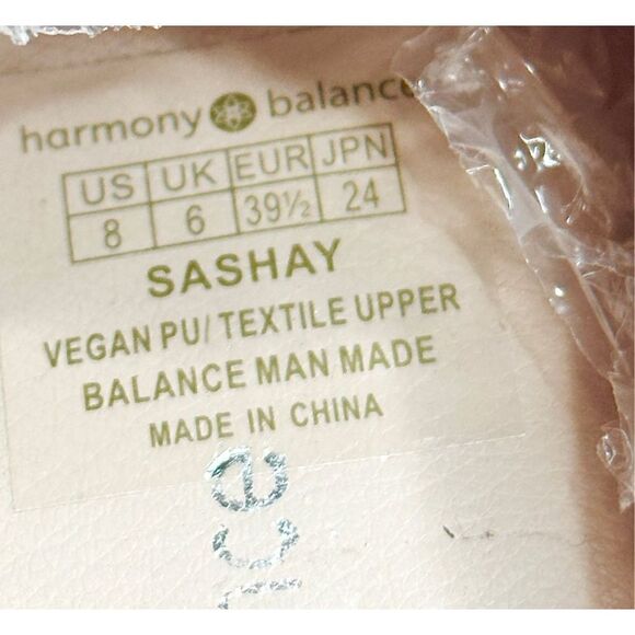 Harmony Balance Mules Womens Size 8 Vegan Leather PU Perforated Slip On Shoes - Picture 7 of 8